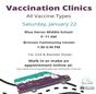 COVID Vaccination Clinics 1/22/22