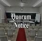 Quorum Notice